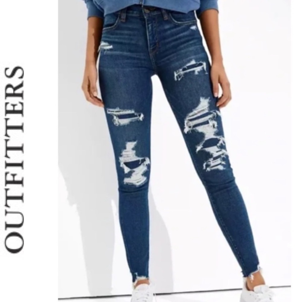 American eagle cozy next level stretch jeggings